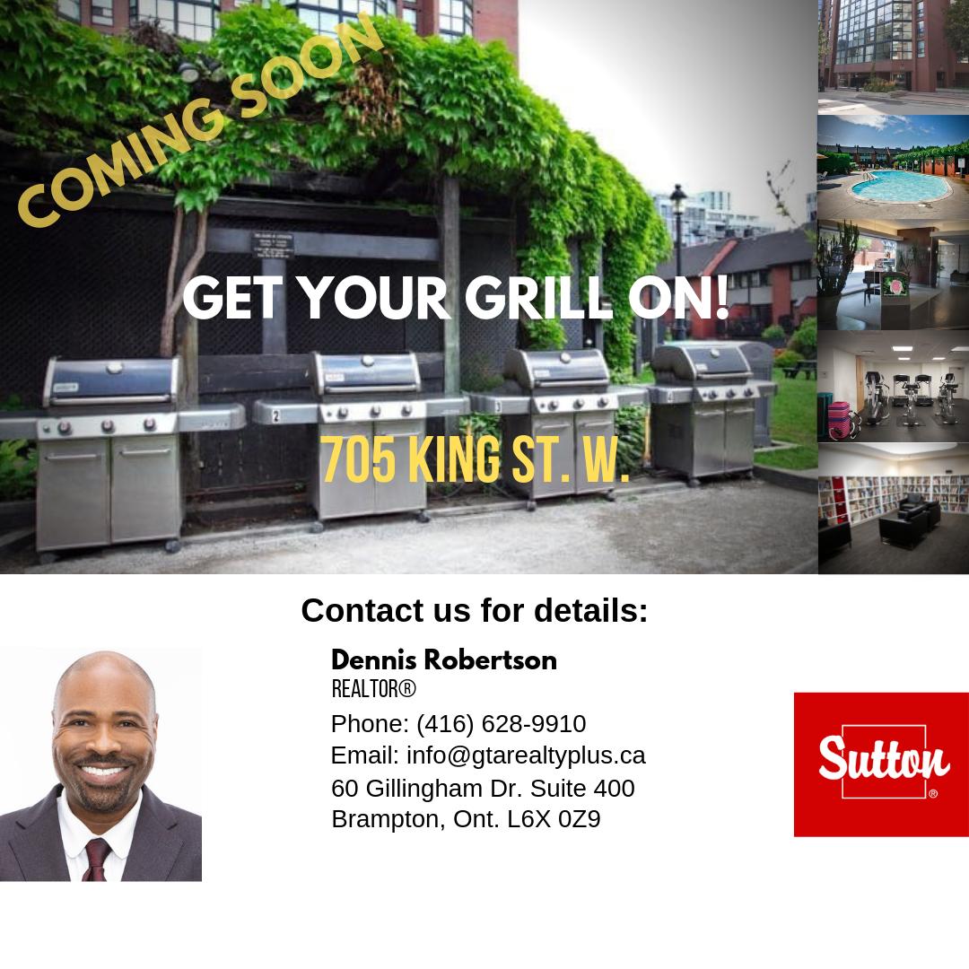 gtarealtyplus's tweet photo. Get your grill on! #KINGWEST #WEBER #LISTING #LOCATION #SUMMER #AMENITIES #DOWNTOWN #THESIX #TORONTO #REALESTATE #MORTGAGES #BUYANDSELL #GTAREALTYPLUS #FULLSERVICEREALTOR #KINGANDBATHURST #THESUMMIT #POOLSIDE #BUYANDSELL #CALLUS... https://t.co/DA7jceLtYc https://t.co/taNd77GoH0