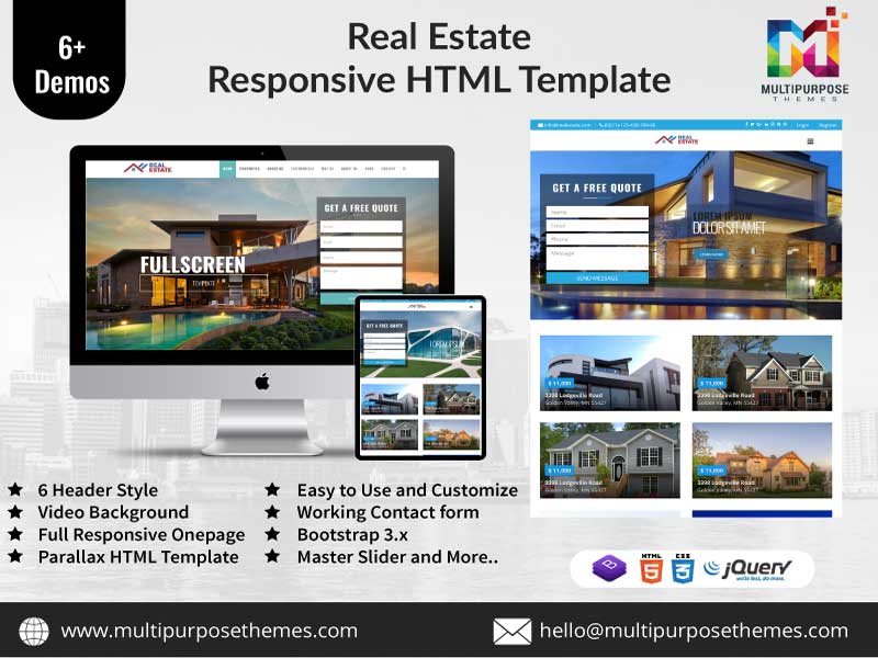 MultiStoreTheme's tweet photo. Real Estate - #ResponsiveHTMLTemplate comes with six Demo, Sticky Menu with slide-in effect, Call to action Menu, Social Media Icons, Photo Gallery, Working Contact Form and much more.
https://t.co/xC6yOVIdFG
#softwaredeveloper #appdeveloper #fullstack #angular #engineering https://t.co/eaFoo9CycG