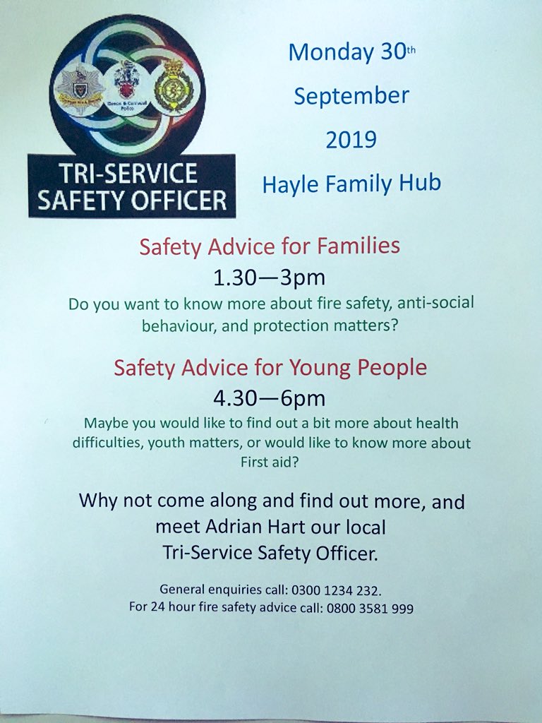 Tri-Service Safety Officer Adrian Hart tweet media