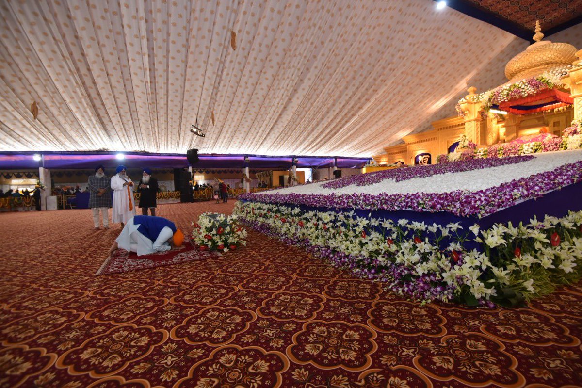 Sri Guru Granth Sahib Ji teaches us values of harmony, compassion and brotherhood. Its rich teachings inspire people across the world. My greetings on the auspicious occasion of Prakash Purab of the Guru Granth Sahib Ji.