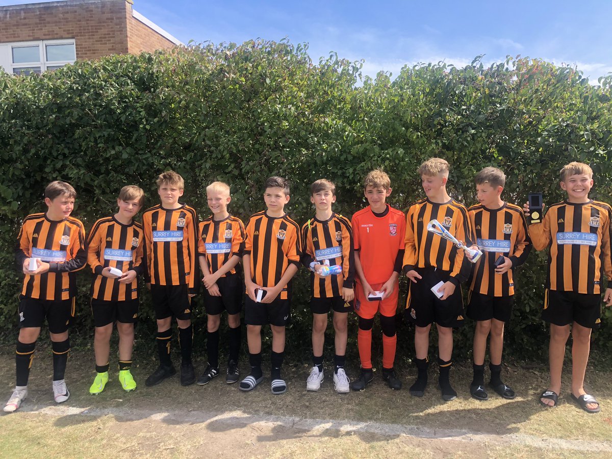 Nice pre season win at Worcester Park 11 a side tournament. Well played boys