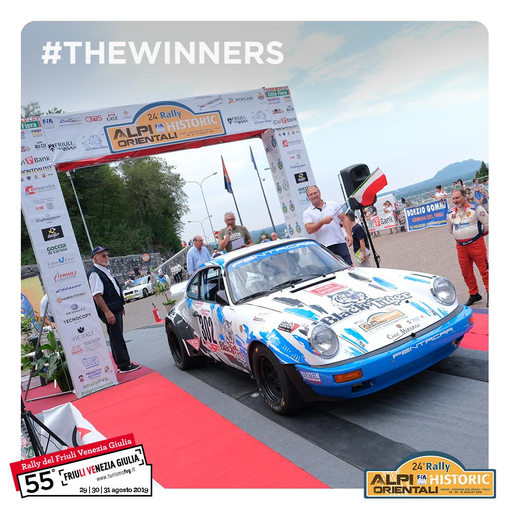 I vincitori del 24° Rally Alpi Orientali Historic sono Da Zanche e De Luis, seguiti da “Lucky” e Pons, terzi classificati Bertinotti e Rondi! 🏆

Classifica completa: bit.ly/ALPI19