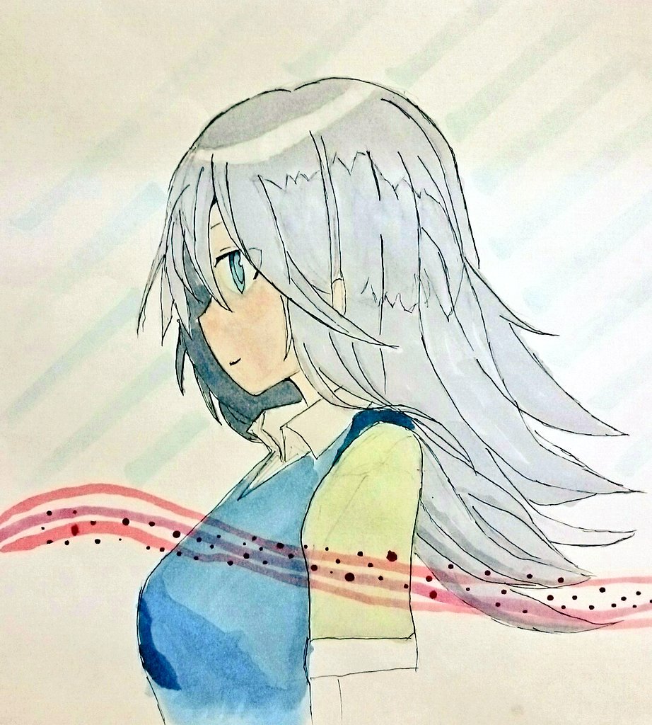 Kaede_SkyColor's tweet photo. 反響の多かった絵 https://t.co/T7o6dkM9KW