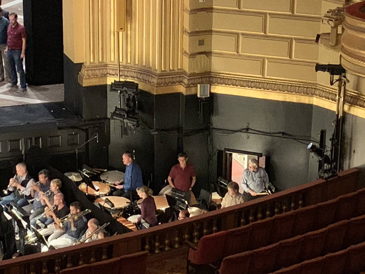 MatthewShilvock's tweet image. The @sfwarmemorial literally shaking with energy in the sitzprobe of @SFOpera Billy Budd. The intensity of this piece is thunderous. Six percussionists plus four onstage drummers gives you an indication of what’s in store as the HMS Indomitable prepares for battle.