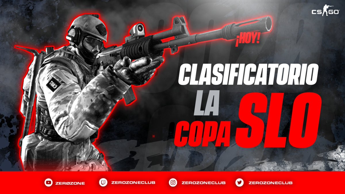 ZESToficial's tweet photo. 🎮 #LaCopaCSGO

⚔ | Hoy intentaremos conseguir la última plaza de La Copa‼

🍀Mucha suerte a nuestro equipo. 🍀

🎽 @XeoNG0D
🎽 @Qaoxwnz
🎽 @reap_cs
🎽 @xpoxcsgo
🎽 @TaeroCS

👔 @MrWilloWw_  (Mánager) 
👔 @eg0sh0w        (Analista) 
👔 @monsalve_csgo 

⏰ 16:00h 🇪🇸

#ZeroLimits https://t.co/1SXZaHfcwY