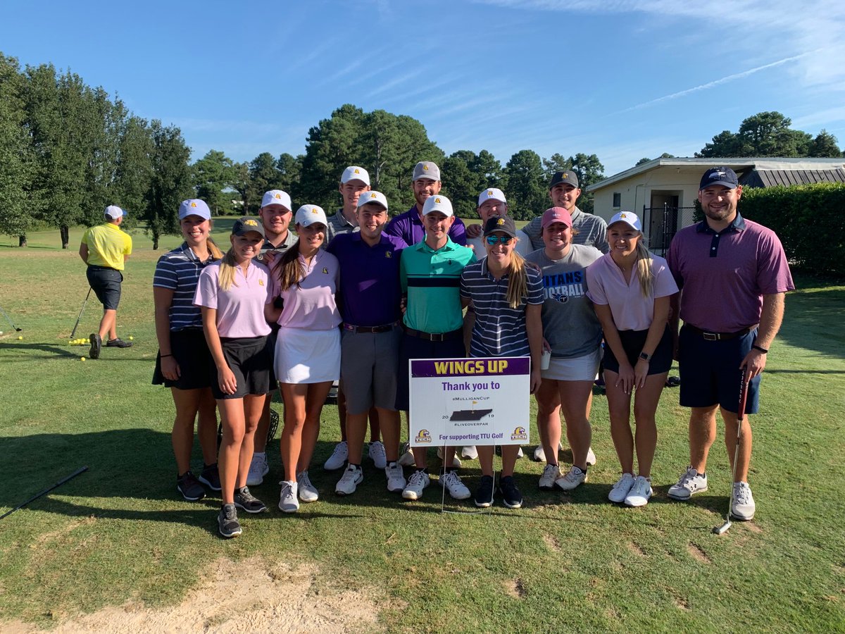 The Mulligan Cup is a proud supporter of <a href="/TTUWomensgolf/">TN Tech Women's Golf</a> and <a href="/TTUGolf/">Tennessee Tech Men’s Golf</a> #LiveOverPar