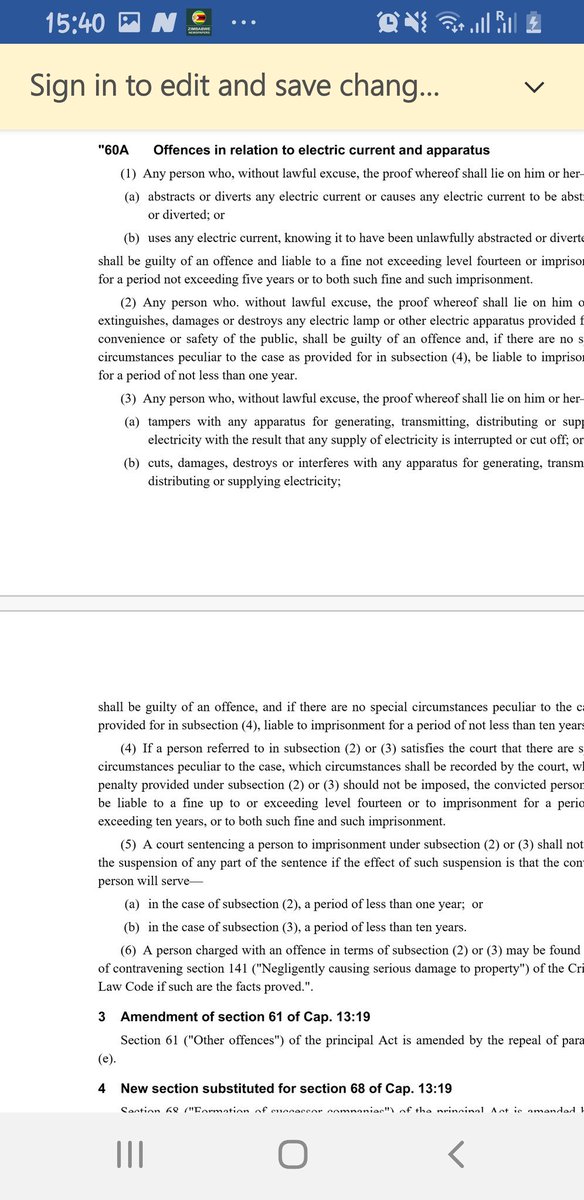 fortunechasi's tweet photo. What are your thoughts on a sentence for theft of power and theft of electrical infrastructure ? Is this good enough? Should there be an option of a fine? Or imprisonment should be mandatory ? https://t.co/uVwkCeO9Ja