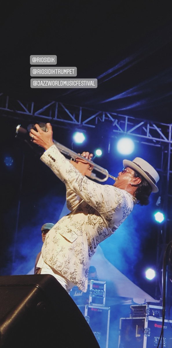 Mataram Jazz 2019. Jazz World Music Festival. On stage <a href="/riosidiktrumpet/">Riosidiktrumpet</a> at Lombok Epicentrum Mall.