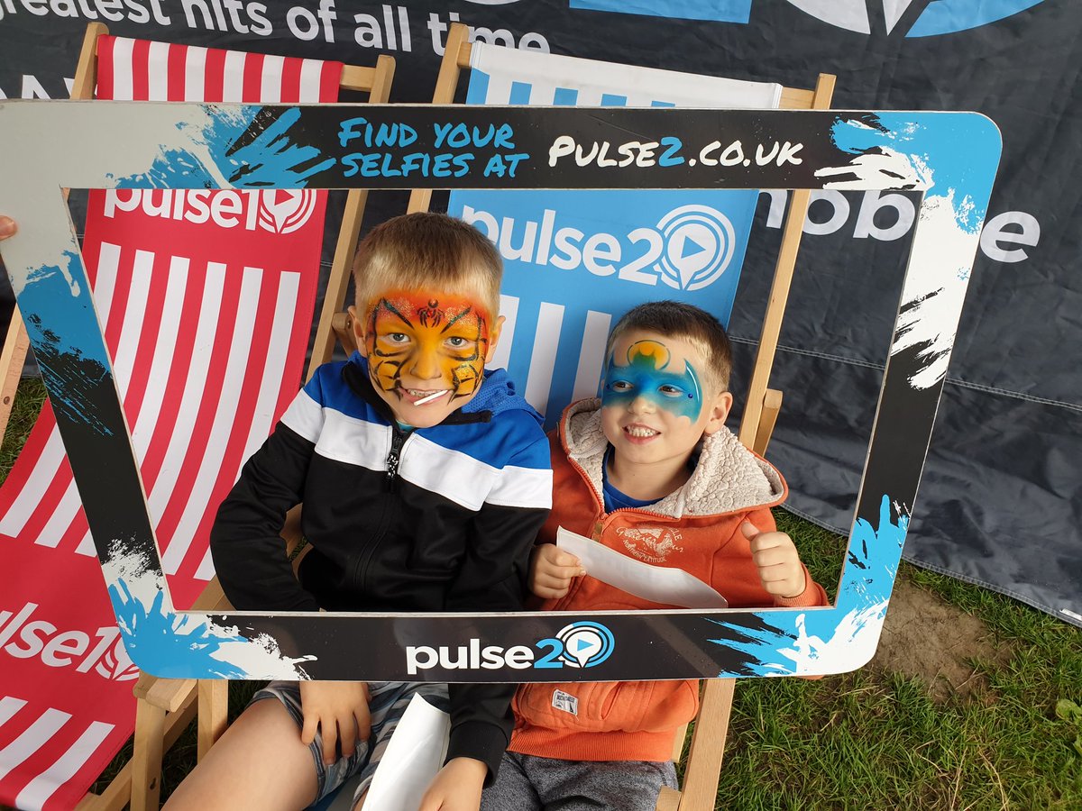 bikerchicksue's tweet photo. Had a great time yesterday with @Pulse1Radio @Pulse2Radio at @huddsfest https://t.co/0sYoBREreM