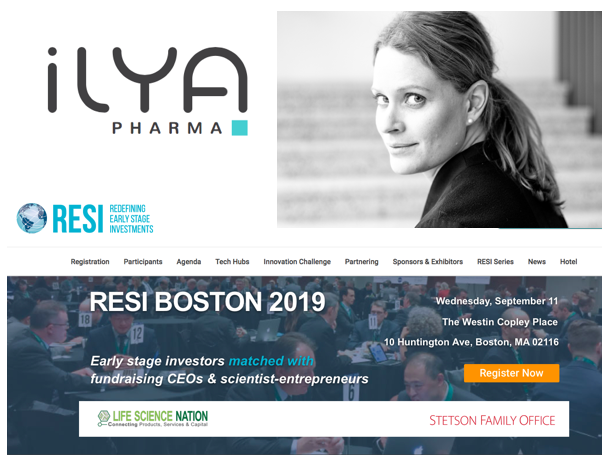 ilyapharma's tweet photo. Ilya Pharma is one of the selected 30 innovative companies to be specially showcased at the Redefining Early Stage Investment RESI 2019 in Boston 11th of September, 350+ companies and 350 +Investors. 🧪🔬😎⚗️🧬💊💊💊 #bostonbiotechweek #innovation #impactinvestment https://t.co/LJHbiVSkKK
