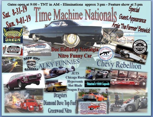 NostalgiaSSInc's tweet photo. The weather looks perfect this weekend! Come out to ⁦@greatlakesdrag⁩ today and tomorrow for some #MatchRacing. #DragRace #Nostalgia https://t.co/mCyOTX3HJ9