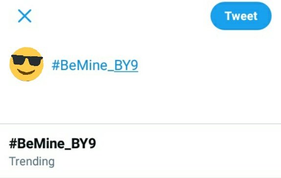 By9Chart's tweet photo. #BEMINE_BY9
#아홉개의_별이_빛나는_날까지 

#BeMine_BY9 is said to be trending right now! Is Twitter high or what? https://t.co/eg1hQMfmRb