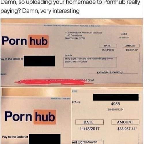 So im verified on pornhub now and can you believe these dumb ass females are acting insulted.. Smh give