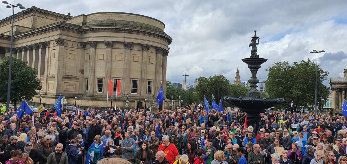 mrdavemacleod's tweet photo. #StopTheCoup and #DefendOurDemocracy protestors in Newcastle, Leeds, Liverpool and Manchester

....smashing the myth that the North of England supports Brexit 👌👏 https://t.co/CcctEeVkE2