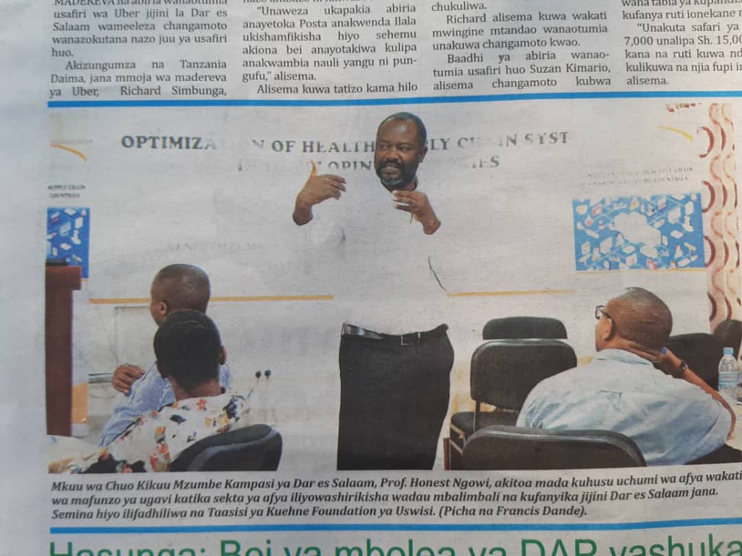 NgowiTv's tweet photo. Yaliyojiri magazetini. Tujadili uchumi na Prof Ngowi. https://t.co/nyk3n4m8G0