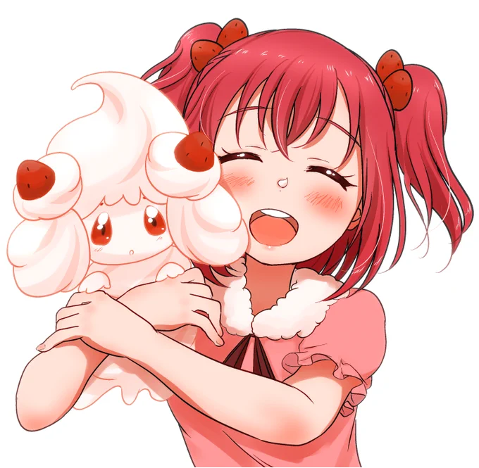 ルビィちゃんとマホイップ 