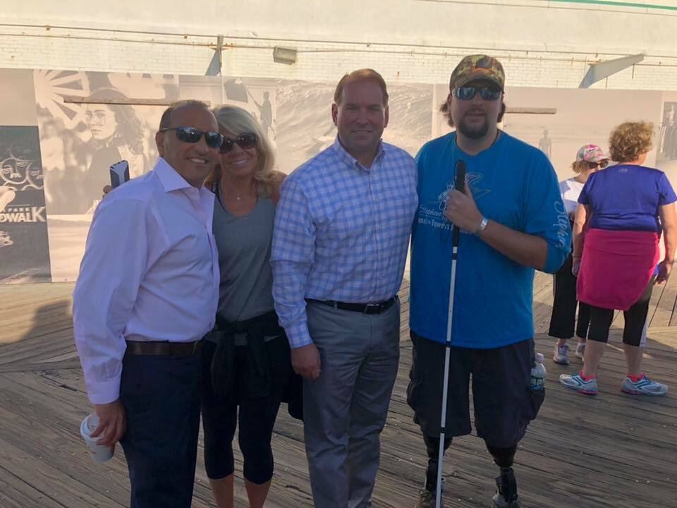 MonmouthTeam's tweet photo. This morning in Asbury 
On the air with the Lou and Liz show 94.3 the Point. The Jenkinson’s penguins stopped by too. #LaborDayWeekend 
@sheriffgolden @ChristineHanlo1 @tom_arnone @MonmouthGOP https://t.co/fB13LSLDZI