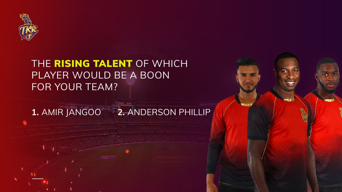 TheSelectorApp's tweet photo. Utilise the young talent to give your team an edge over the opposition. Make smart game-changing decisions to help win your team The Selector Fan Cup.
#TheSelector #cricket #ItsNotFantasy #cricketfever #BeTheBoss #BravoXI #PollardXI #BravoXIvsPollardXI #TheSelectorFanCup https://t.co/unUcaKOzWo