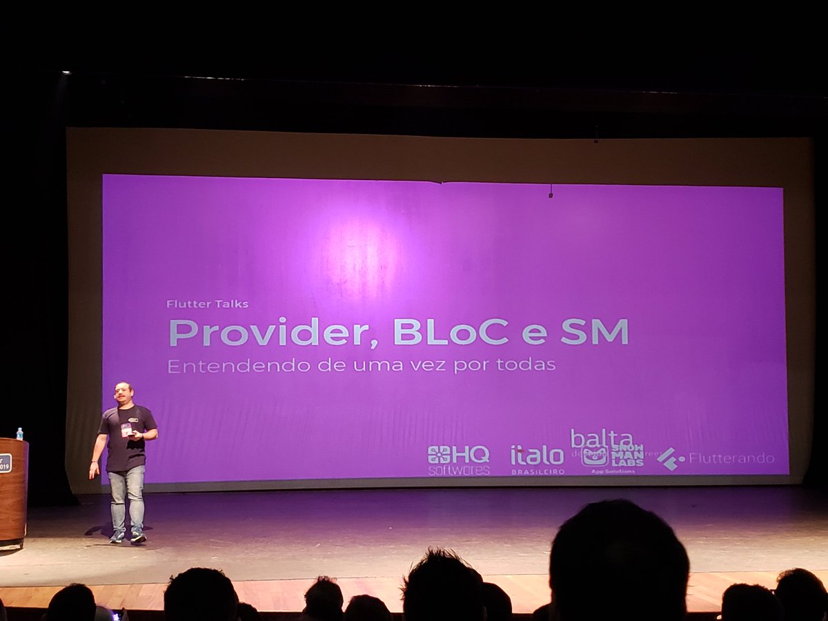 ricardofutata's tweet image. @andrebaltieri desmistificando uso dos conceitos e componentes da arquitetura #Flutter no #fluttertalks #fluttertalks2019!!!