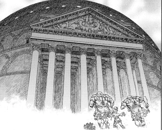 CarltonPiedra's tweet photo. Fruto del aburrimiento, voy a hacer un hilo con algunos guiños de #Berserk a la historia del arte.

1. Panteón de Agripa (s. II d.c) https://t.co/i74ZSbPCK0
