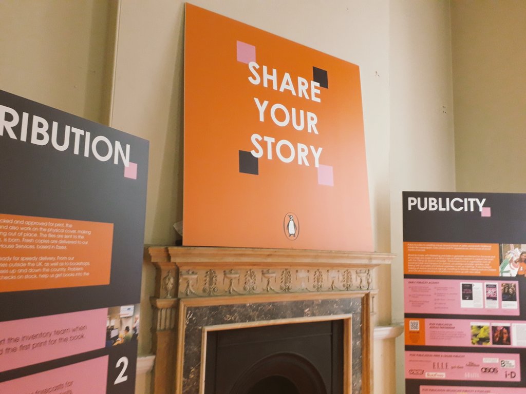 HannahChukwuu's tweet photo. Such a privilege speaking about breaking into publishing when coming from a non-traditional background at #ERICfest today, alongside phenomenal @PenguinUKBooks colleagues.
Inspired and honoured to spend the day with future industry leaders - publishing NEEDS more of us. ๐ช https://t.co/JhoOeT4M7C