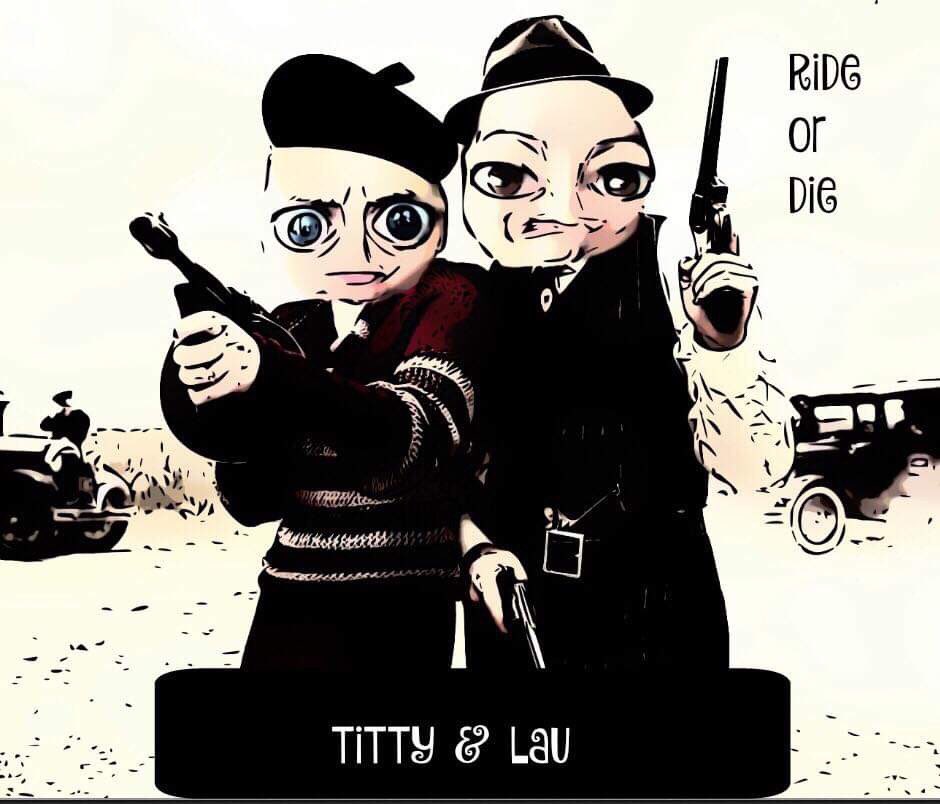 TitAndLau's tweet photo. The final job. Are they loyal till the end? What’s in the bag? Whose panties are btwn the sofa cushions? Who’s Glenda? Do I have something in my teeth? Watch them run into the ginger Scottish mafia boss, Gavin MacPaininarse who made them an offer they couldn’t understand.
6/7 https://t.co/CtBvrEu2Eq