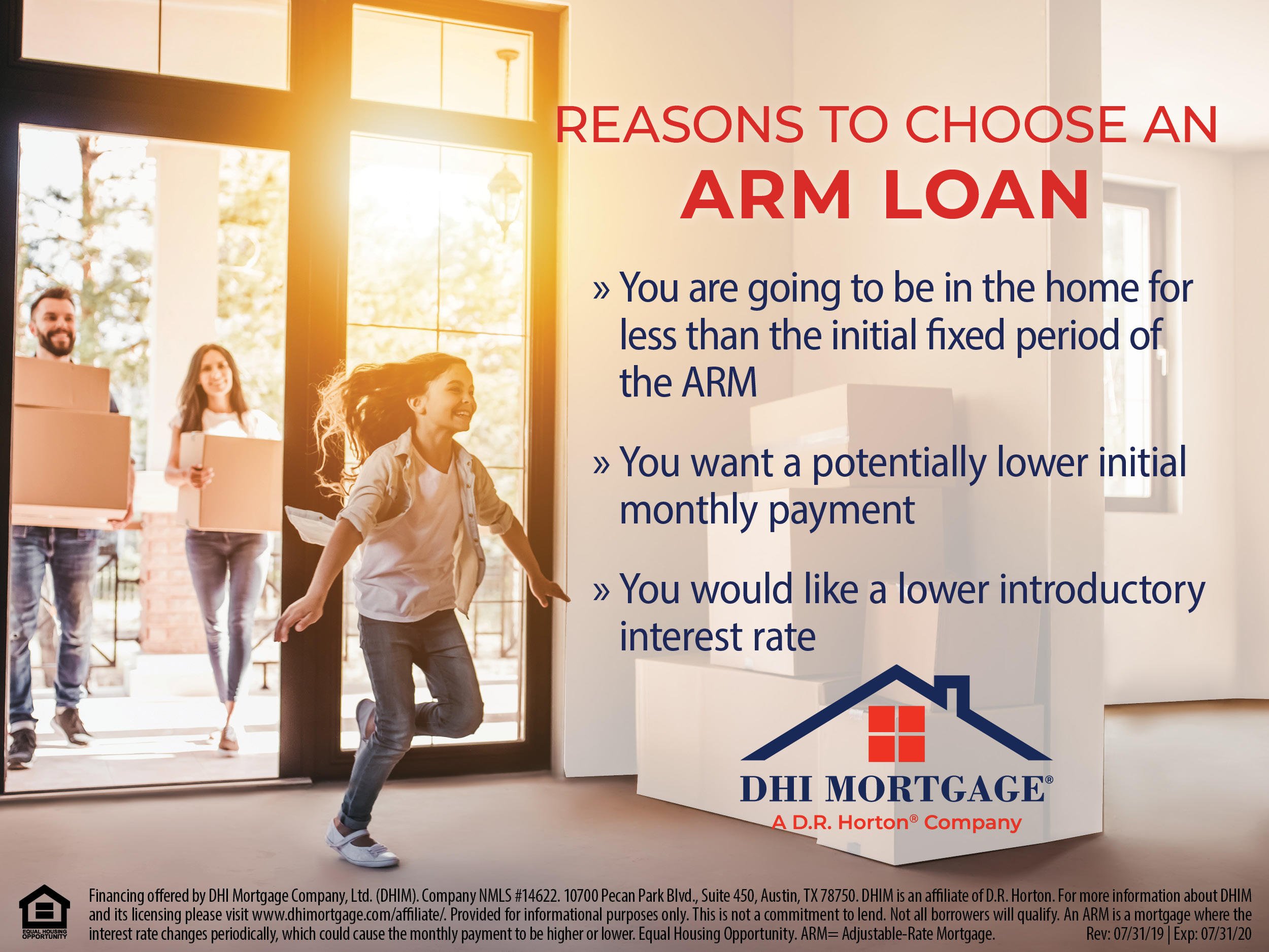 Arm loan sale