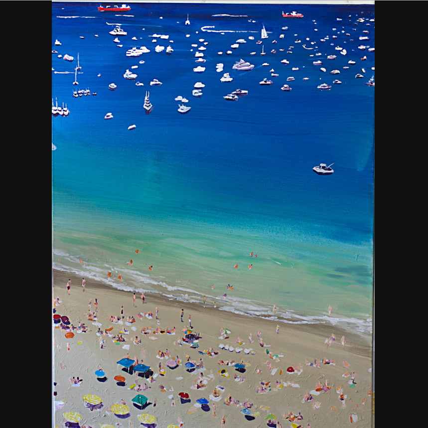 SEFLStyleDesign's tweet image. "Composition with People and Boats" by Joe Davis
acrylic on canvas 2018 36"x48" 

Featured at @DelrayArtMiami 
For more info on the painting or to purchase contact 561.278.0746
or visit DELRAYART.COM 
 #modernart #decor #art #artist #painting #design #artwork