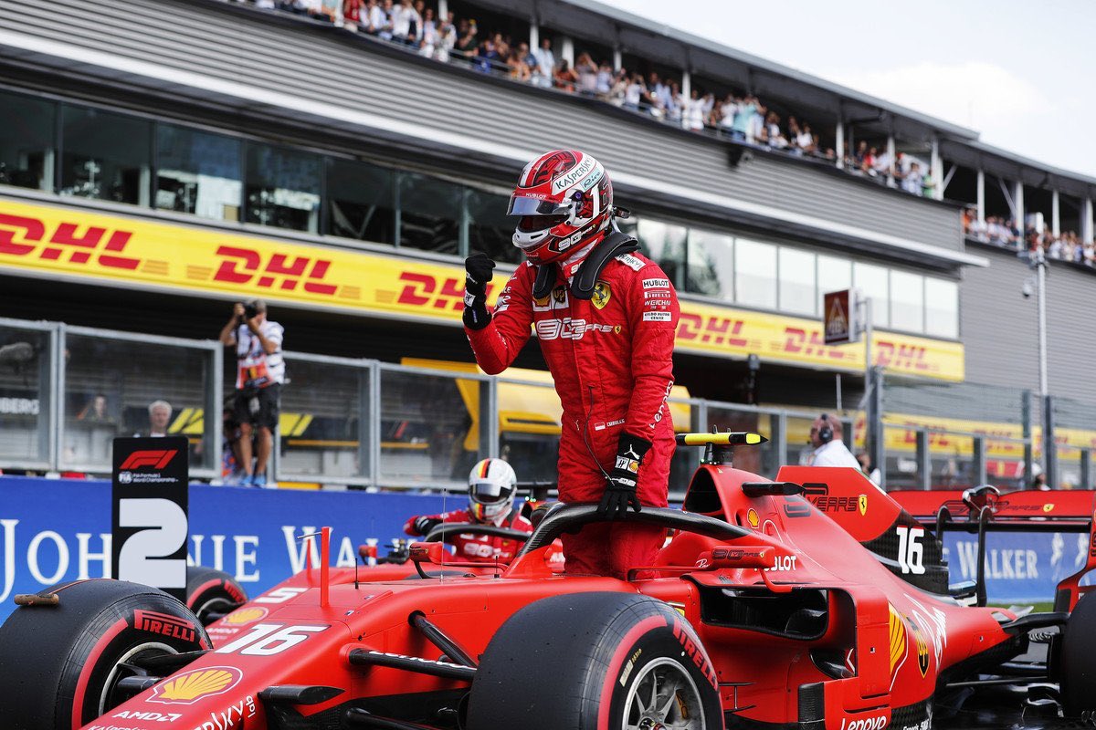 Must-see: ride onboard with Charles Leclerc as he steers his Ferrari to
