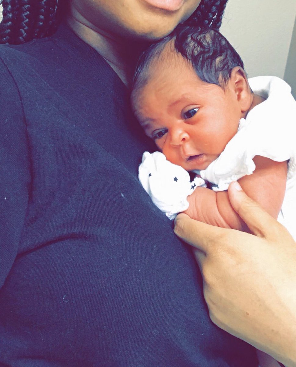 prettyaste's tweet photo. i thank god for you 🙏🏾👑 Kelsíe Ariana Harris .. 7lbs 9oz .. 8/28/19 💜 https://t.co/YEGnc12j9c