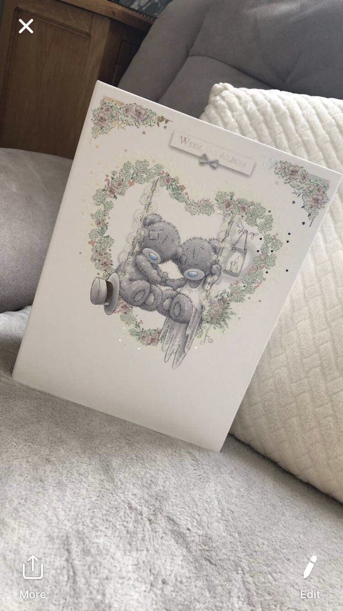 Wedding album all done for the newly married couple 😊 gift from ward 26 😊