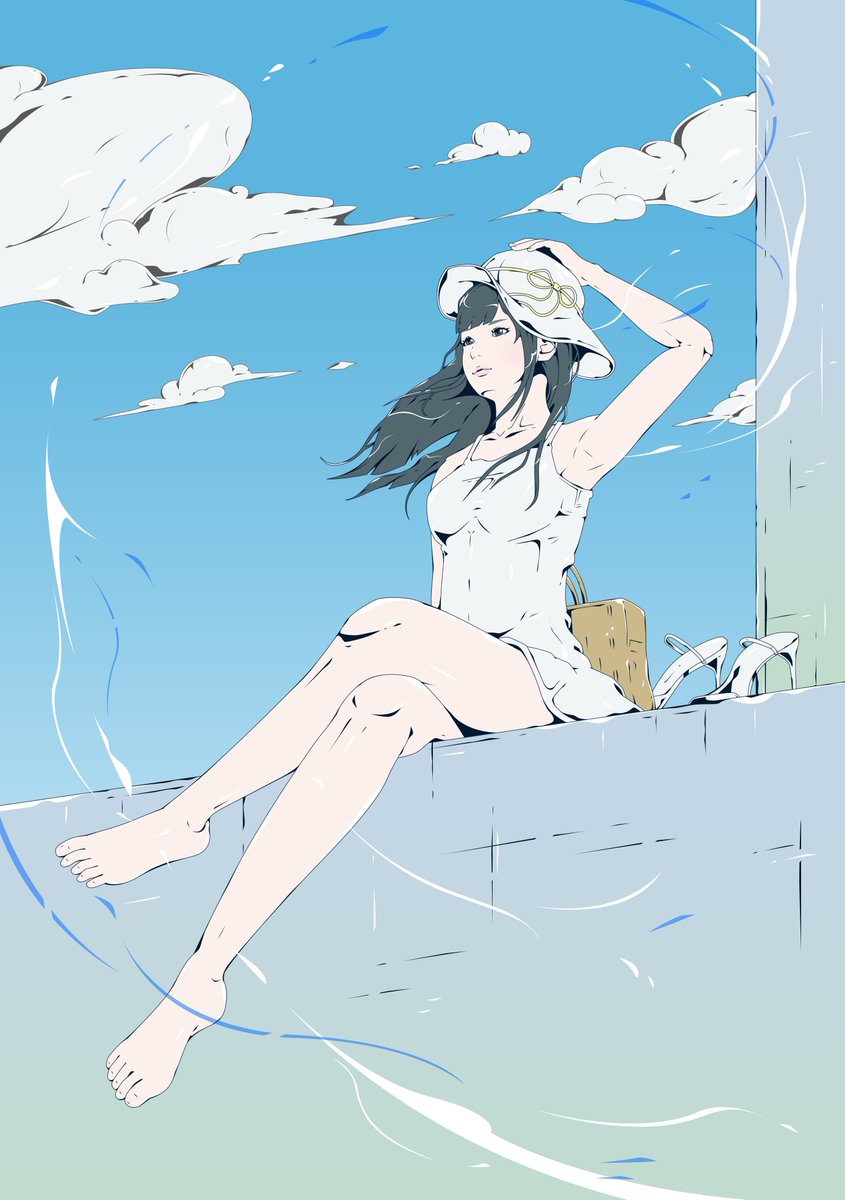昨年10月に描いたラクガキを修正して作品に仕上げました(・ω・)ノ 元となったラクガキも載せてみましょう。夏の思い出 -そよ風の調べ-
#illustration #イラスト #絵描きさんと繋がりたい 