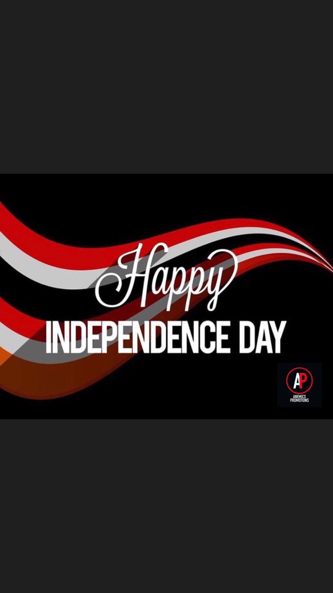 anemicstt's tweet photo. From The Anemics Promotions Family To Yours, We Would Like To Wish Everyone A Happy Independence Day πΉπΉ
#iRepAp
#AP
#AnemicsPromotion https://t.co/qAXhxA02Vg