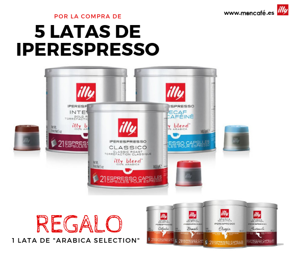 📍Por la compra de 5 latas de #cafeiperespresso llévate una lata de #café #arabicaselection. ¡No pierdas esta promoción! Sólo hasta fin de mes.
moncafe.es
#moncafe_illy #illylovers #nosinmicafe