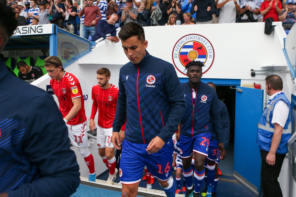 ReadingFC's tweet photo. A lifelong #ReadingFC fan steps out for his first competitive senior appearance at Madejski Stadium 👏

Exactly what the @RFCAcademy is all about 💙 https://t.co/YsfwPRPRQv