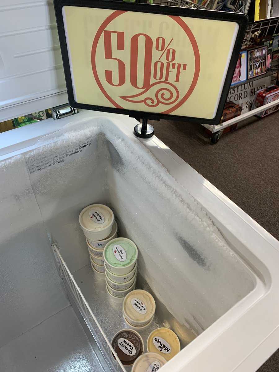 Asyluminstpete's tweet photo. Our CBD ice cream is 50% off!!! https://t.co/HeiAVeQ0RI