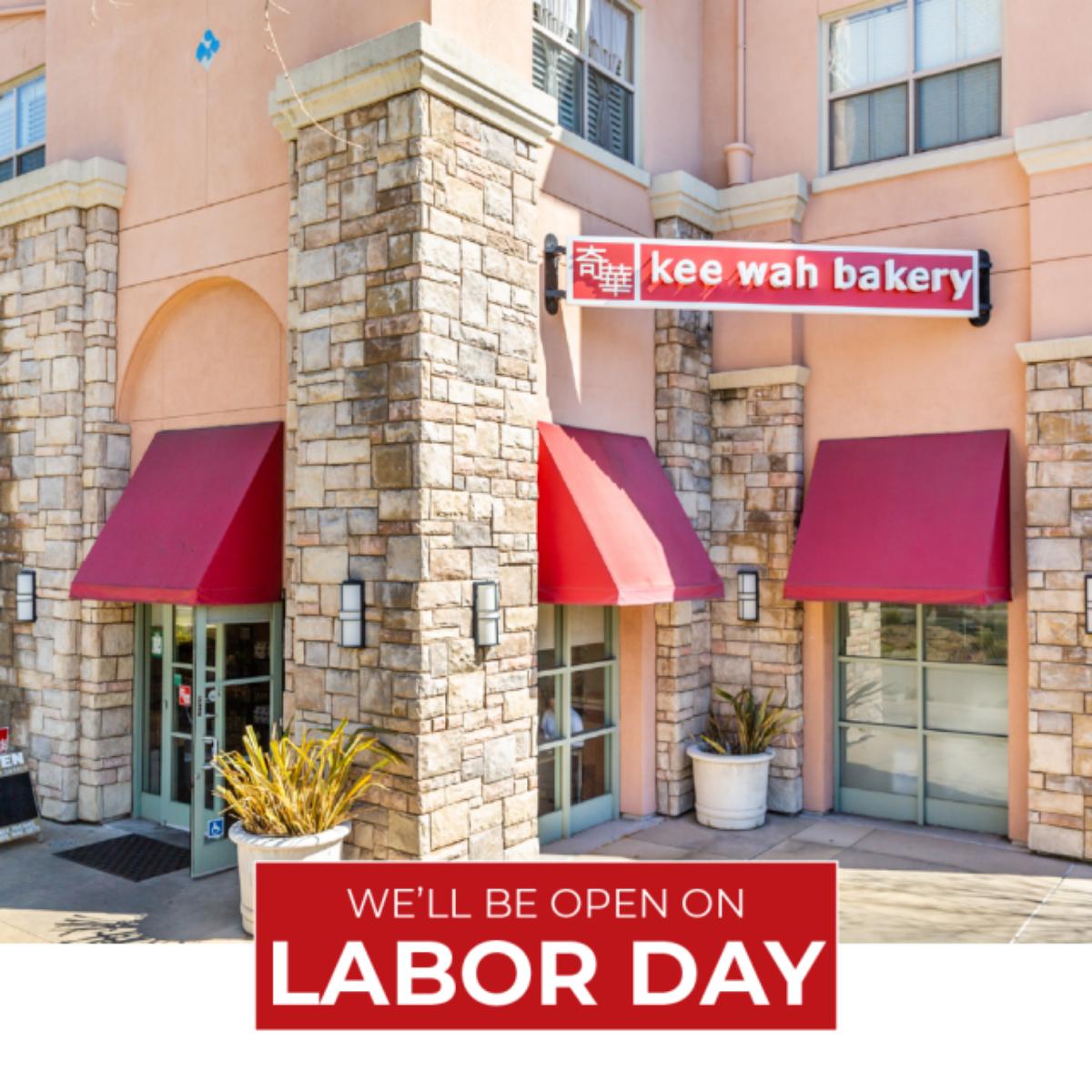 KeeWahBakerySF's tweet photo. All of our locations will be open regular hours on Monday. Stop by this Labor Day weekend! https://t.co/Vb8Ll653WC