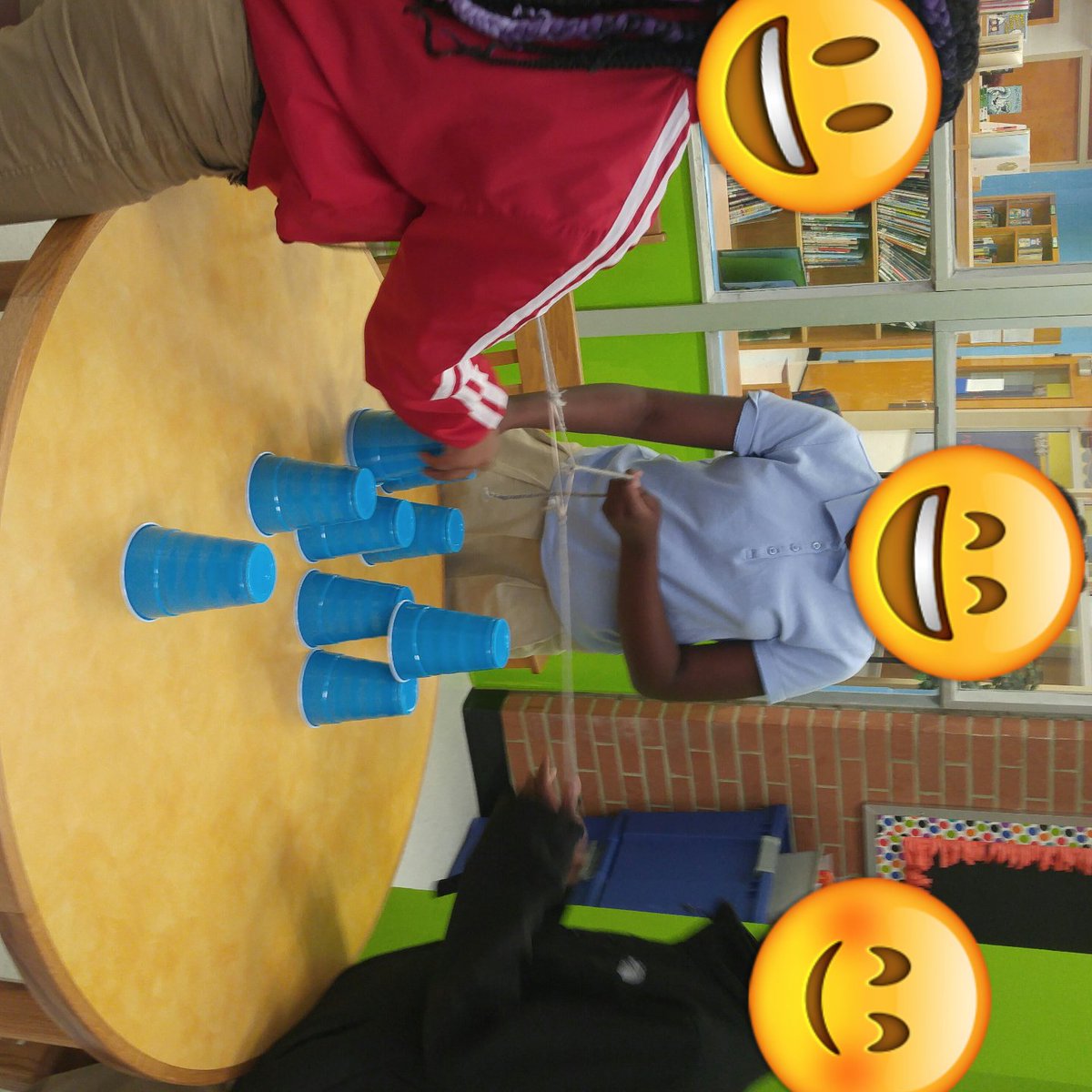 KariElkins's tweet photo. Students had a blast and learned about teamwork in the Maker Zone this week @CliffdaleEleme1 @CCSElemEd #KidsDeserveIt #funlibrarian #Makerspace #STEAM https://t.co/G90xPvNsCT