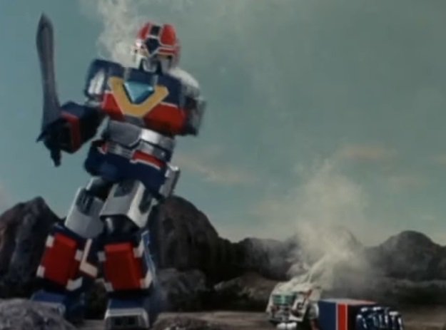 超新星フラッシュマン 15話 ロボットがボロボロに壊れるシーンに、なぜ