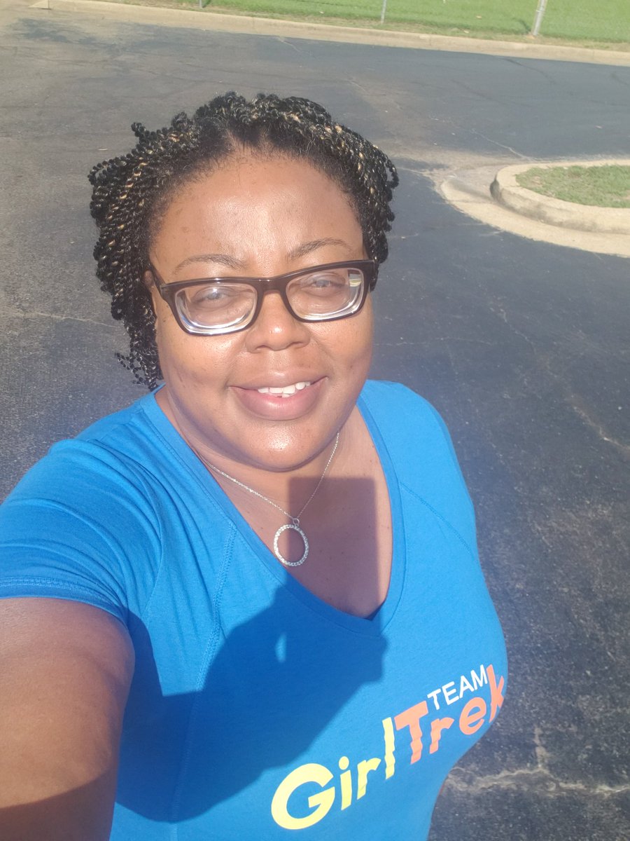 Olliegall's tweet photo. #GirlTrek Week #8 #SoulTrek #4Dark30 #SouthJackson #FamilyRoadTrip to West Virginia moving son to college.
#MisSIZZLINippi represent at #StressProtest &amp; ALL Ladies enjoy! #TeamKee #MyHoodIsOnTheRoad #neighborhoodcaptain  #summerofselfcare
 #1000blackNeighborhoodWalks #GirlTrek https://t.co/IEoAizbLxX