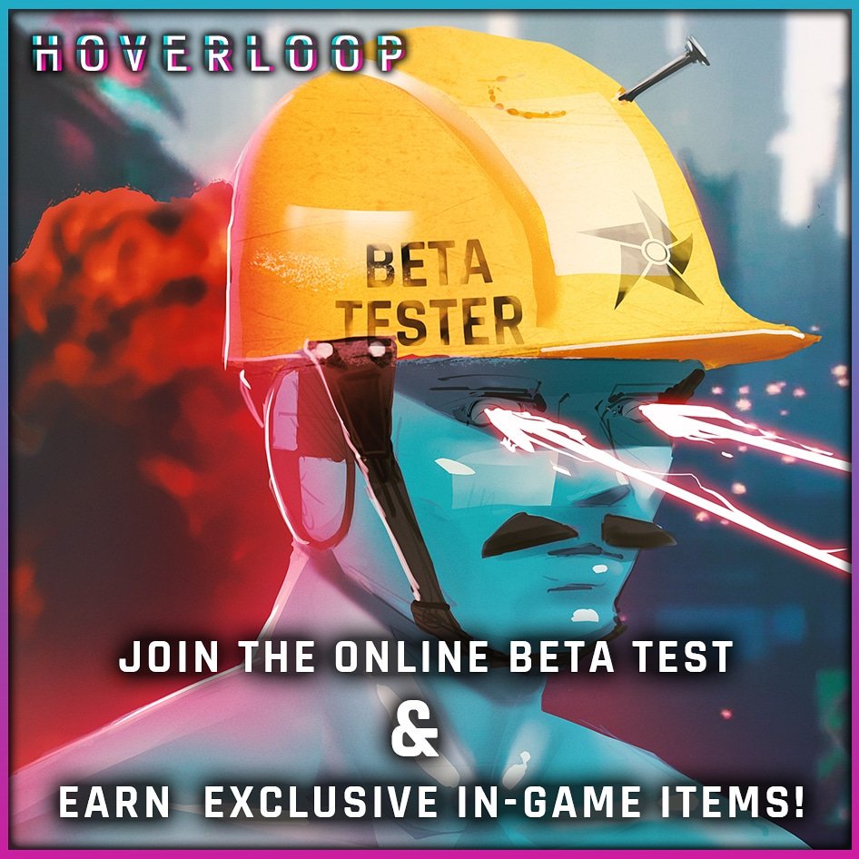 BloodyGoodRev's tweet photo. Want to play a game with/against me today? I'll be playing #Hoverloop from 23:00 CEST until late into the night!

It's FREE to play + You get exclusive betatester stuff just by entering! 

More info:
https://t.co/TAc6dj7qrI https://t.co/XLHg0l7dhK