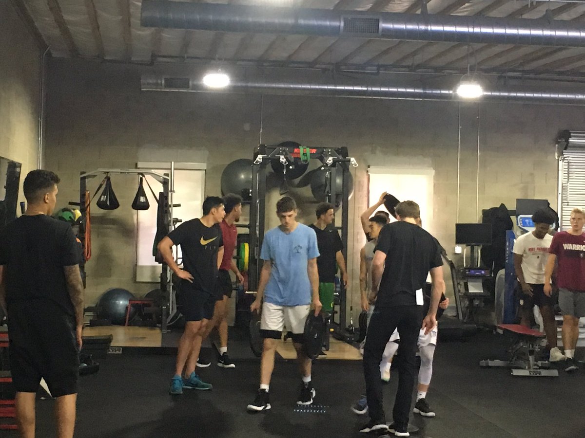 First week of 2019-20 and Warriors on it already <a href="/P3sportscience/">P3</a> <a href="/TheLabSB/">The Lab</a> <a href="/WestmontSports/">Westmont College Athletics</a> #GoWarriors #Westmont