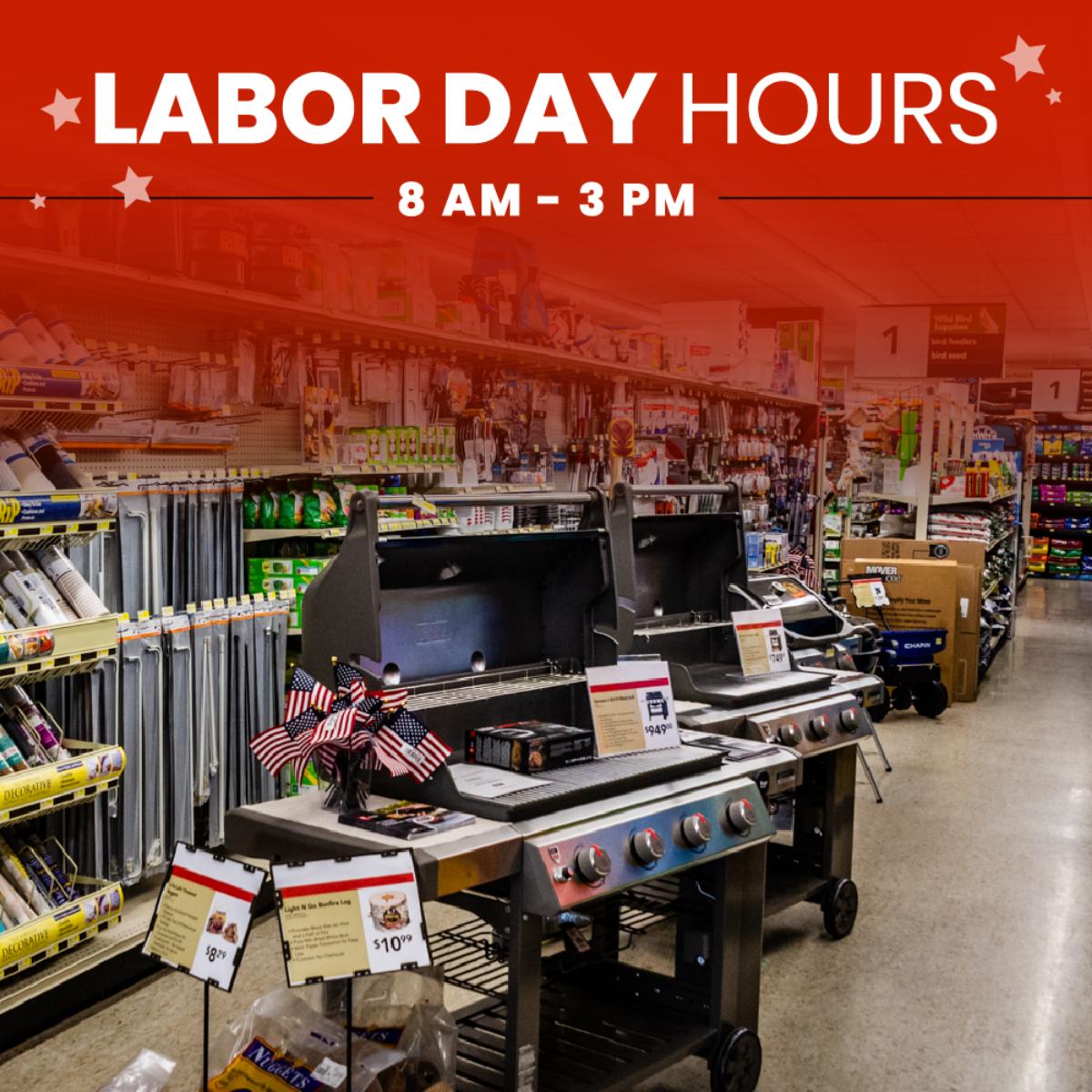 DelRayTrueValue's tweet image. Time to stock up for the 3-day weekend. We'll be open from 8 AM - 3 PM this Monday, so be sure to stop by and see us!