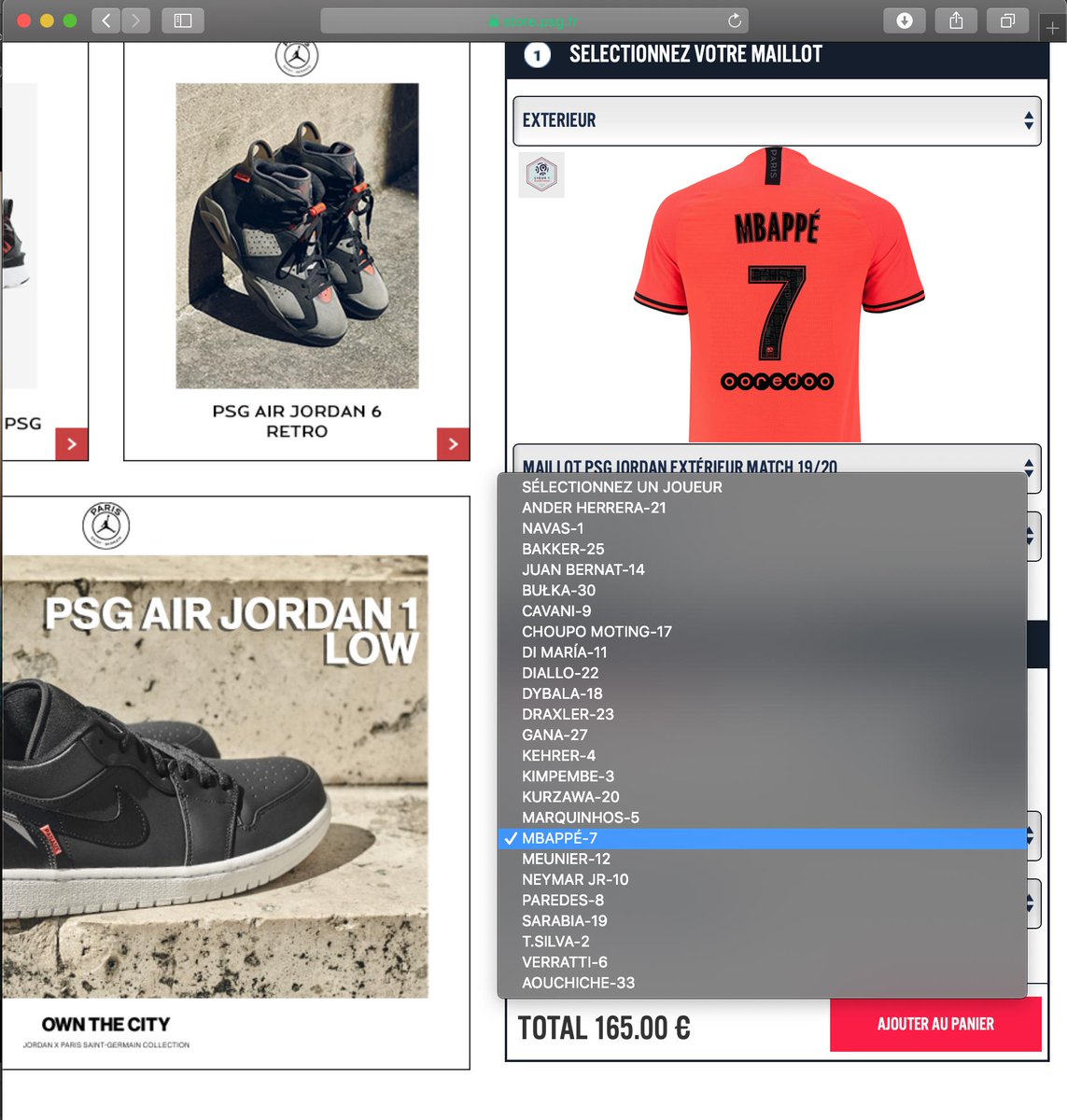 heyrudy_'s tweet image. 🤯HOOOOOOO! 🔴🔵
NAVAS #1 + DYBALA #18
C'est incroyable que le site du PSG laisse passer ça (sûrement les tests).

Mais visiblement l'Empereur de PARIS a fait fructifier ses voyages. Il ne manquerait plus qu'un Icardi et des latéraux. 😊 #MERCATO #DYBALA #NAVAS #teamPSG