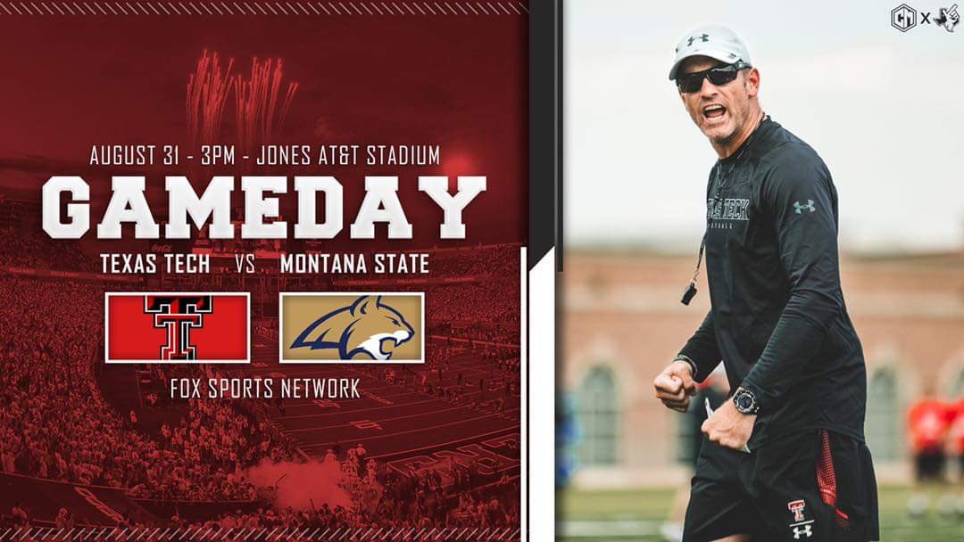 FINALLY GAME DAY         Wreck Montana State - 3 pm
Game Watching Locations:

Barrel &amp; Bones - The Colony
EJ Wills Gastropub
Cafe Gecko- Richardson
Cool River Cafe
#IAmARedRaider #collinttu