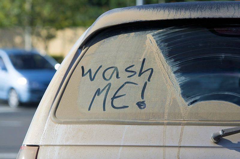 Football &amp; Cheer teams are washing cars at Sportline next to the school until 2pm. Come and see us!