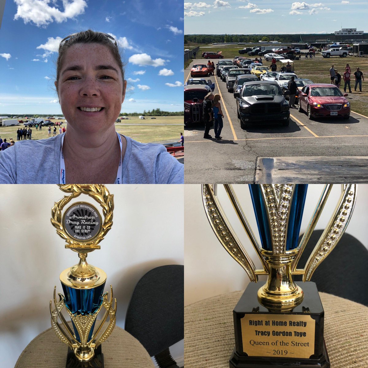 At Shannonville Motor Sports Park for @armdropdragracing Day #armdropdragracing #shannonvillemotorsportspark #realtorhobbies #rightathomerealty