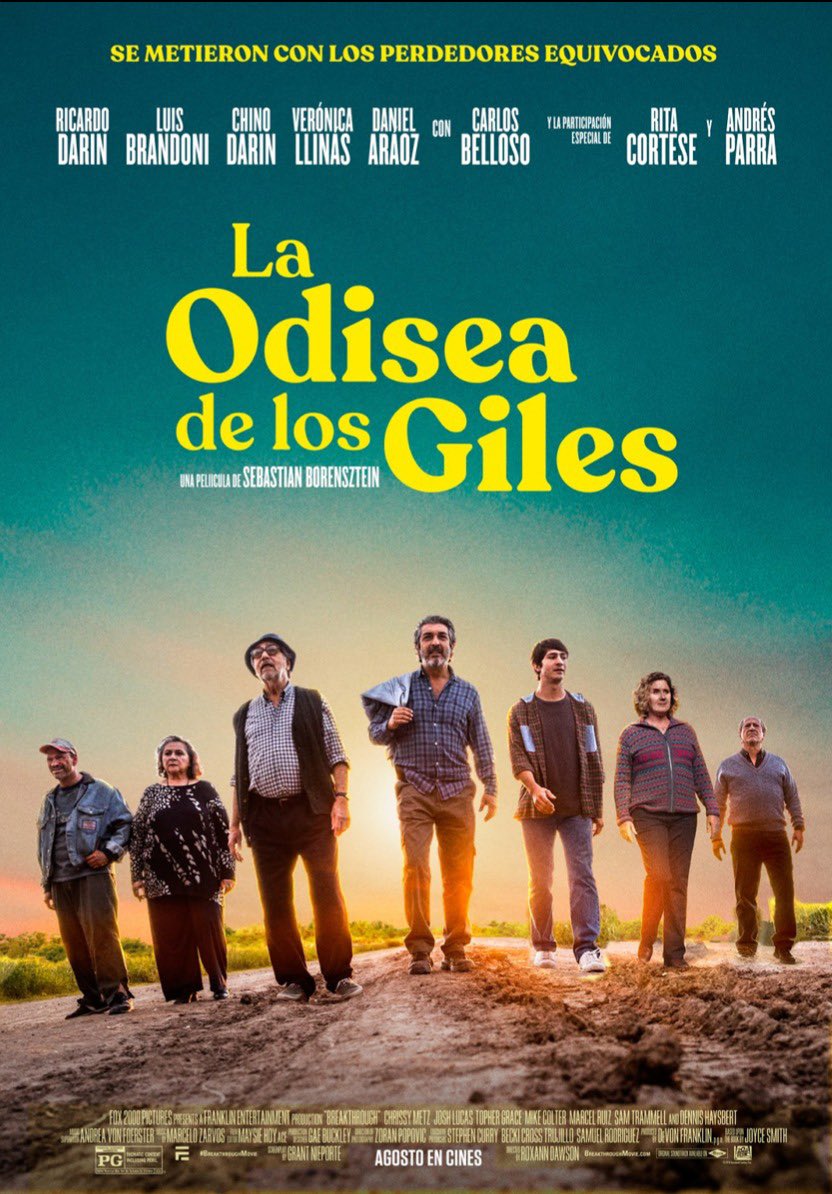 Resultado de imagen para la odisea de los giles pelicula poster