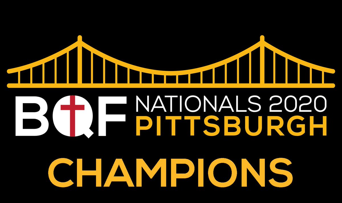 bqfnats's tweet photo. Just 33 Saturdays from Today a New @bqf National Champion will be crowned in #Pittsburgh. Which Team it will be depends upon how well they have prepared. Good incentive to begin studying Mark, Hebrews and 1 &amp; 2 Peter! #WorkToDo 👍 #bqfnats2020 https://t.co/w50qaF4SK9