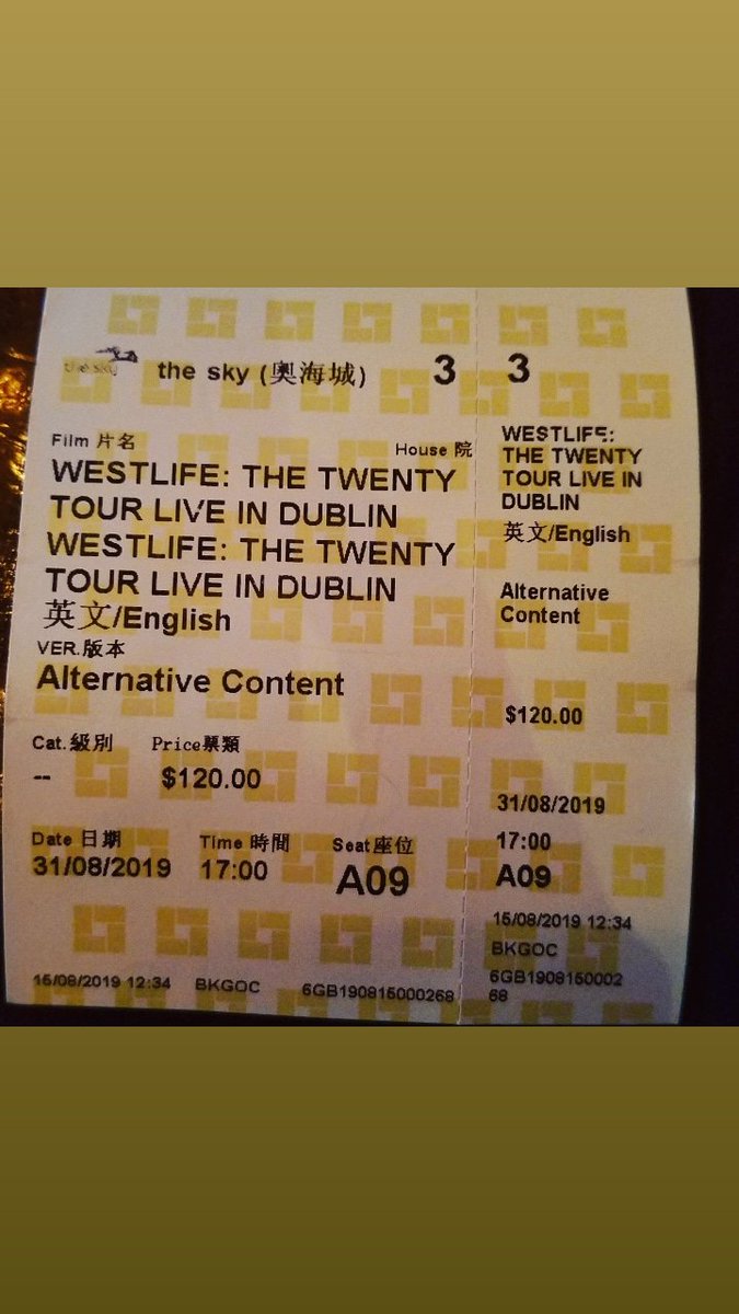 lenesareno's tweet photo. #TheTwentyTour #westlifeincinemas https://t.co/pFJiZtjorl